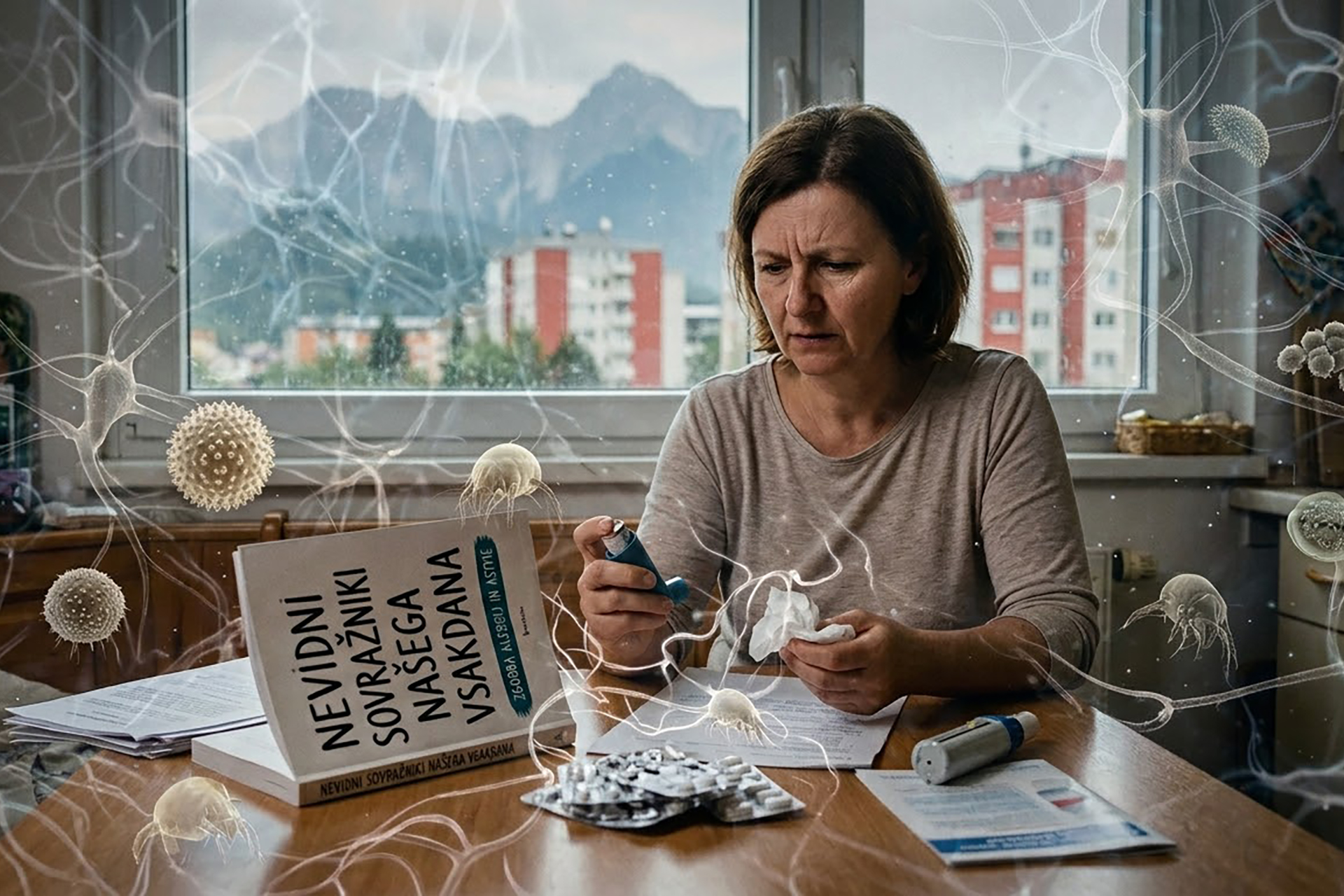 Klinični večer - NEVIDNI SOVRAŽNIKI NAŠEGA VSAKDANA – ZGODBA ALERGIJ IN  ASTME